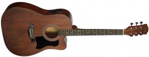 Inari AC41EС электроакустическая гитара с вырезом, корпус ясень, EQ, отделка матовая, цвет кофейный от музыкального магазина МОРОЗ МЬЮЗИК