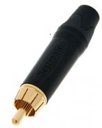 КОММУТАЦИЯ, РАЗЪЕМЫ, ПЕРЕХОДНИКИ Seetronic MT380, кабельный разъем RCA (штекер), черный металлический корпус контакты покрыты золотом, под кабель диаметром от 3.5-6.5 мм.
