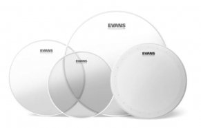 Evans EPP-G2HDD-R комплект барабанных пластиков G2 Clear Rock Pack 10', 12', 16' и 14' HD Dry Snar от музыкального магазина МОРОЗ МЬЮЗИК