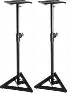 Soundking DB039B стойка для студийных мониторов, регулируемая, высота 700-1300мм, сталь, черная от музыкального магазина МОРОЗ МЬЮЗИК
