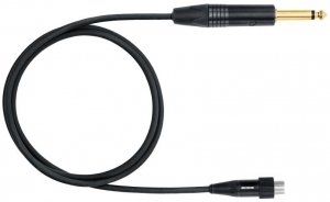 SHURE WA305 инструментальный кабель с прямым Neutrik 1/4' Jack-TA4F REAN для подключения к бодипаку TQG, закр.гайка, 0.9 м, резиновая изоляция от музыкального магазина МОРОЗ МЬЮЗИК