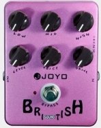 Joyo JF-16-British-Sound Педаль эффектов Overdrive от музыкального магазина МОРОЗ МЬЮЗИК