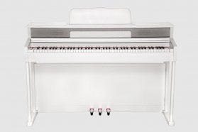 Antares W-500 WH цифровое фортепиано, 192 полифония, 10 тембров (238) приложение, 3 сенсора, 2х45Вт+2х10Вт, Bluetooth, цвет белый от музыкального магазина МОРОЗ МЬЮЗИК