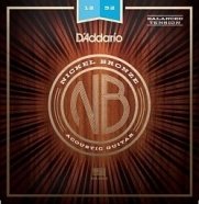 D'Addario NB1252BT Nickel Bronze комплект струн ПРЕМИУМ КЛАССА для акустической гитары, Balanced Tension Light, 12-52 от музыкального магазина МОРОЗ МЬЮЗИК