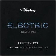 VESTON E 1046 струны для электрогитары, натяжение Super Light 0.010-0.046 от музыкального магазина МОРОЗ МЬЮЗИК