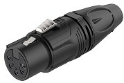 КОММУТАЦИЯ, РАЗЪЕМЫ, ПЕРЕХОДНИКИ ROXTONE RX5F-BT Разъем cannon XLR кабельный, мама 5-ти контактный. цвет: Черный Standart