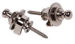 FZONE LK-01S крепление для гитарного ремня Strap Lock (пара), цвет: серебро от музыкального магазина МОРОЗ МЬЮЗИК