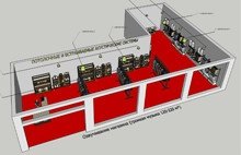 Озвучивание магазина (громкая музыка 120-220 м²) потолочные громкоговорители от музыкального магазина МОРОЗ МЬЮЗИК