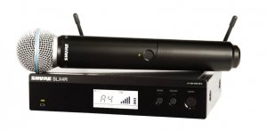 SHURE BLX24RE/B58 M17 вокальная радиосистема профессионального класса от музыкального магазина МОРОЗ МЬЮЗИК