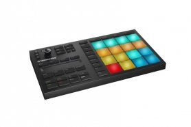 Native Instruments Maschine Mikro Mk3 Система состоящая из компактного USB MIDI контроллера и ПО Maschine, 16 больших, чувствительных к силе нажатия п от музыкального магазина МОРОЗ МЬЮЗИК