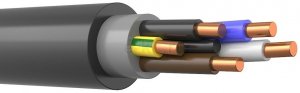 ВВГнг(А)-LSLTx 5x6 ок(N,PE)-0,66 Кабель 5 жил по 6 кв.мм медный с ПВХ изоляцией с низкой токсичностью горения от музыкального магазина МОРОЗ МЬЮЗИК