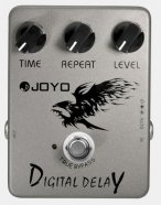 Joyo JF-08-Digital-Delay педаль эффектов цифровой дилей с фильтром звука, максимально приближающим тембр к аналоговому дилею, задержка 25-600 мс. от музыкального магазина МОРОЗ МЬЮЗИК