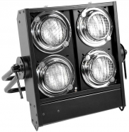 SHOWLIGHT BLINDER 4H - Компактный блиндер 4x650 Вт. четырёхламповый блиндер, лампы DWE PAR 36 3200K, цоколь SCREW, диммер, DMX512, auto. от музыкального магазина МОРОЗ МЬЮЗИК