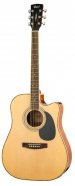 Cort AD880CE-NAT Standard Series Электро-акустическая гитара, с вырезом, цвет натуральный от музыкального магазина МОРОЗ МЬЮЗИК