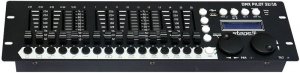 STAGE 4 DMX PILOT 32/18 контроллер для управления светом 32 прибора по 18 каналов, DMX/RDM, USB-порт, 16 фейдеров, библиотека встроенных эффектов для  от музыкального магазина МОРОЗ МЬЮЗИК