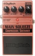 DIGITECH XMS MAIN SQUEEZE. COMPRESSOR/SUSTAINER Моделирующая педаль эффектов. Компрессор . 7 пресето от музыкального магазина МОРОЗ МЬЮЗИК