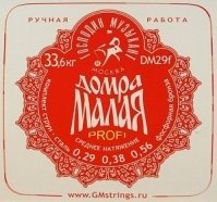 Господин Музыкант DM29F PROFI Комплект струн сольного уровня для Домры Малой (Сталь+ФБ) от музыкального магазина МОРОЗ МЬЮЗИК