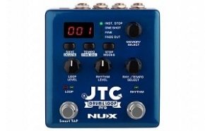 Nux Cherub NDL-5 JTC Drum&Loop Pro педаль эффектов Лупер + драм машина, время записи до 6 часов, 256 трэков  от музыкального магазина МОРОЗ МЬЮЗИК