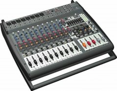 Behringer PMP4000 микшерный пульт усилитель, 2x300 Вт, 8 Ом (2x600 Вт на 4 Ом), 1200 мост 8 Ом, 8 моно/4 стерео от музыкального магазина МОРОЗ МЬЮЗИК