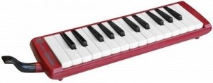 HOHNER Student 26 Red мелодика, цвет красный, 26 клавиш, в комплекте: гибкая трубка, твердый пластиковый кейс от музыкального магазина МОРОЗ МЬЮЗИК