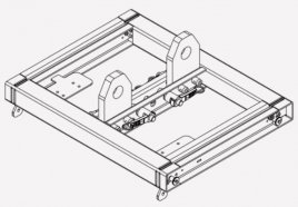 ADAMSON Frame Adamson S7 & S118 Support Frame Рама для подвеса S7, S118 от музыкального магазина МОРОЗ МЬЮЗИК