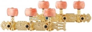 Alice AO-020B2P Комплект колковой механики на планке, позолоченный от музыкального магазина МОРОЗ МЬЮЗИК