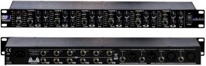 ART HeadAMP6 Pro Предусилитель 6-канальный для наушников, входы: 2 бал. Main XLR/TRS, стерео AUX1-AU от музыкального магазина МОРОЗ МЬЮЗИК