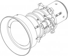 Barco TLD+ LENS WUXGA 1.39-1.87/4K 1.48-2.0:1 среднефокусный объектив для проекторов серии HDX/UDX/UDM [R9862010] от музыкального магазина МОРОЗ МЬЮЗИК