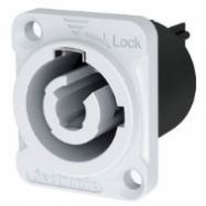 КОММУТАЦИЯ, РАЗЪЕМЫ, ПЕРЕХОДНИКИ Seetronic SAC3MPB разъём Power Conector панельный, выходной (серый), 20 A / 250 В