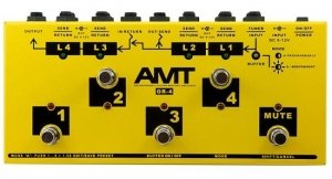 AMT Electronics GR-4 Программируемый гитарный коммутатор на 4 петли от музыкального магазина МОРОЗ МЬЮЗИК