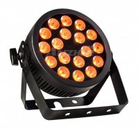 Anzhee PRO PAR SIRIUS 18 прожектор на 18 LED по 12 Вт, RGBWA+UV, 45° Белый корпус, 4 кривых диммера, "театральный" диммер, пассивное охлаждение от музыкального магазина МОРОЗ МЬЮЗИК