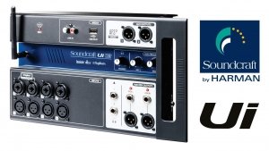 Soundcraft Ui-12 рэковый микшер, 4 comboXLR входы mic/line, 4 XLR входы mic, 2 Hi-Z/инструментальные входы, стерео RCA вход, USB-плейер, 4 AUX от музыкального магазина МОРОЗ МЬЮЗИК