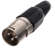 Soundking CA102 Разъем на кабель XLR male 3Р, КОММУТАЦИЯ, РАЗЪЕМЫ, ПЕРЕХОДНИКИ Soundking CA102 Разъем на кабель XLR male 3Р,