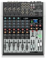 Behringer X1204USB микшерный пульт, 4 моно входа, 2 стерео входа, 2 AUXшины, процессор эффектов, USB от музыкального магазина МОРОЗ МЬЮЗИК