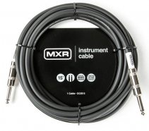КОММУТАЦИЯ, РАЗЪЕМЫ, ПЕРЕХОДНИКИ MXR DCIS15 кабель инструментальный гитарный, бескислородная медь, спиральный экран, повышенная гибкость, Jack-Jack прямые, 4.5 м
