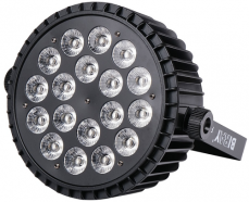 Bi Ray PLC006S светодиодный прожектор, 18х12Вт, RGBWA+UV красный, синий, зеленый, белый, янтарь, ультрафиолет, каналы DMX 10 от музыкального магазина МОРОЗ МЬЮЗИК