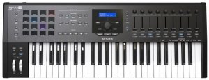 Arturia KeyLab mkII 49 Black 49 клавишная полувзвешенная динамическая USB MIDI клавиатура от музыкального магазина МОРОЗ МЬЮЗИК