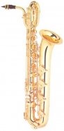 BRAHNER BS-223G (Пр-во КНР) Саксофон-баритон "Eb" французская система, высокий клапан F#, материал-  от музыкального магазина МОРОЗ МЬЮЗИК