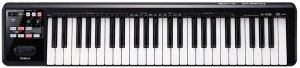 Roland A-49-BK миди клавиатура 49-клавишная USB/MIDI чувствительностью к скорости нажатия, D-BEAM, две ручки, две кнопки, пресеты для использования от музыкального магазина МОРОЗ МЬЮЗИК