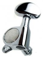 Alice AD-016R правый одиночный колок "гровер" вертикальной установки (для акустической гитары) хром ручка-грибок, закрытого типа, литой корпус от музыкального магазина МОРОЗ МЬЮЗИК