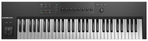 Native Instruments KOMPLETE KONTROL A61 61 клавишная полувзвешенная динамическая MIDI клавиатура, 8 ручек управления от музыкального магазина МОРОЗ МЬЮЗИК