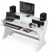 GLORIOUS Sound Desk Pro White стол аранжировщика, цвет белый, из 2-х коробок от музыкального магазина МОРОЗ МЬЮЗИК
