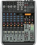Behringer QX1204USB микшерный пульт, 4 микрофонных предусилителя XENYX, 2 Aux посыла, 2 стерео Aux возврата от музыкального магазина МОРОЗ МЬЮЗИК