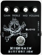 Joyo JF-04-High-Gain-Dist педаль эффектов дисторшн от crunch в стиле AC/DC до high-gain звучания Metallica от музыкального магазина МОРОЗ МЬЮЗИК