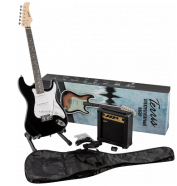 TERRIS TPACK-1 BK электрогитара в наборе, комплект для начинающих гитаристов от музыкального магазина МОРОЗ МЬЮЗИК