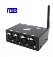 Siberian Lighting SplitDMX4 Pro + WiDMX DMX-сплиттер с встроенным беспроводным WiDMX-приемопередатчиком, до 600м, DMX 1 вход, 4 выхода, питание 5В DC от музыкального магазина МОРОЗ МЬЮЗИК