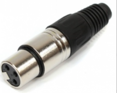 Soundking CA113 Разъем на кабель XLR female 3Р, КОММУТАЦИЯ, РАЗЪЕМЫ, ПЕРЕХОДНИКИ Soundking CA113 Разъем на кабель XLR female 3Р,