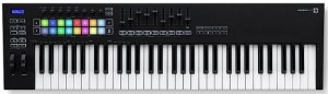 Novation Launchkey 61 MK3 миди-клавиатура, 61 клавиша, Pitch/Mod контроллеры, полноцветные пэды, питание от USB от музыкального магазина МОРОЗ МЬЮЗИК