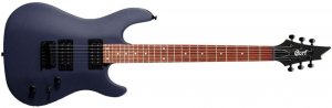 CORT KX100-MA KX Series электрогитара 24 лада, H-H, корпус американская липа, гриф клён, фикс/бридж, цвет серый металлик от музыкального магазина МОРОЗ МЬЮЗИК