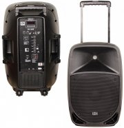 LEEM PR-15HR акустическая система портативная 120Вт, 15"+1", MP3, батарея 12V, два ручных радио микрофона от музыкального магазина МОРОЗ МЬЮЗИК